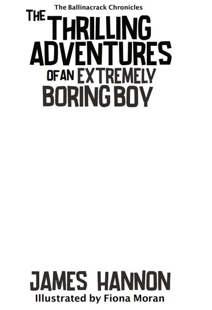 ULTRA RARE Blank Variant Cover - The Thrilling Adventures of an Extremely Boring Boy