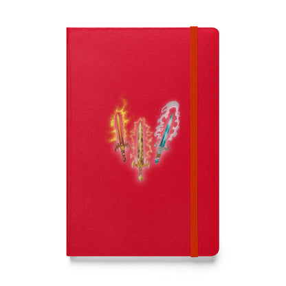 Three Sword Hardcover bound notebook